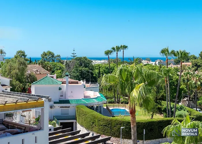 Modern 3 Bdrm With Sea Views & Pool Newly Renovated Apartament Marbella